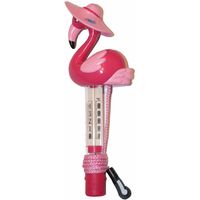 Poolthermometer Flamingo rosa 28 cm