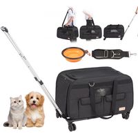 Sac à Roulettes pour Chat Chien 15 8 kg Sac de Transport Chats