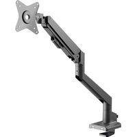 goobay Brazo Monitor Escritorio 17-32 Pulgadas con Muelle de Gas hasta 9 kg VESA 100x100 Regulable en Altura Giratorio - Pro - 70813