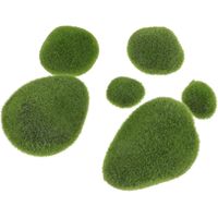 Moossteine aus Schaumstoff Ziersteine mit Realistischem