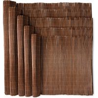 Wadan 1m x 4m Willow Bulrush Natural Garden Fence Panel Screening Roll Privacy Border Wind & Sun Protection