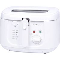 Clatronic FR 3771 Friteuse blanche 2,5 litres