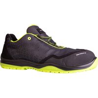 Hase ESD-Sicherheitshalbschuhe Acapulco anthrazit-gelb, Größe 35