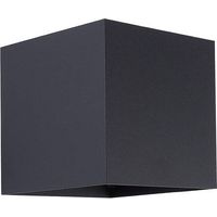 APPLIQUE ALICE LED NERO 2X5W 4000K IP54