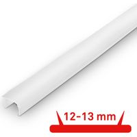 Pimp your Panel Diffusor 1,3m Profilschiene Kürzbar Klemmbar Weiß