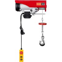 Gojoy – Treuil électrique 220V 1600W – Charge 1000kg – Longueur câble 12m – Télécommande à câble – Moteur cuivre pur