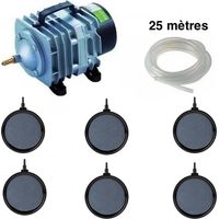 Set aérateur bassin 6 disques 10 cm PREMIUM de 12000 à 15000 litres
