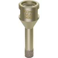 Diewe Fliesen Diamantbohrer Premium 7 Fliesenbohrer für Winkelschleifer M14 ø 10mm