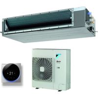 Daikin – Climatiseur gainable 42000 Btu – Puissance frigorifique 12,1 kW – R-32 – Wi-Fi intégré – Fonctionnement silencieux 29 dBA