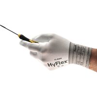 Gant HyFlex 11-600 Taille 9 blanc nylon avec polyuréthane EN 388
