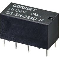 GOODSKY GS-SH-224D RELAIS POUR CIRCUITS IMPRIMÉS 24 V/DC 2 A 2 INVERSEURS (RT) 1 PC(S) TUBE 2347595