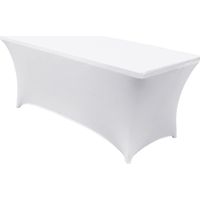 Tovaglia rettangolare pieghevole per catering 7house, 240x74 cm