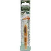 Clover Soft Touch Steel Crochet Hook No.4 1.25mm