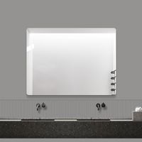 6080CM Frameless Wall Mirror – HD Copper-Free Bathroom Mirror, Modern Vanity / Bedroom / Entryway Mirror, Vertical or Horizontal Hanging Decorative Mirror with Shatterproof Film