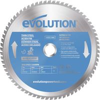 Lame de précision pour acier TCT 255mm 70 dents alésage 25.4mm Evolution pour scie à onglet