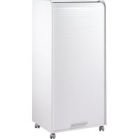 Bureau secrétaire informatique à rideau mobile Argo