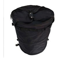 Camping Trash Can, Outdoor Folding Bin with Lid, Portable Waste Container for Travel, Laundry, Picnic, Fishing, RV, Garden, Yard, Camping Cleanup, Hiking, Parties, Tailgating, Beach, Cleaning
