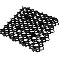 Stabilisateur de gravier noir 490 x 490 mm - Par pièce