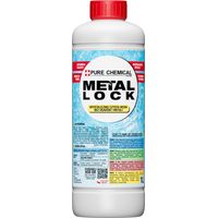 Tratamiento para piscinas Metal Lock - 1 litro - Elimina los depósitos - Agua cristalina