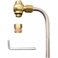 Bender Probenahmeventil Probeentnahmeventil DN 8/10 (3/8" - 1/4") mit Adapter DVGW 1333080