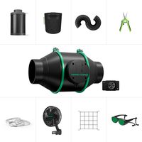 Mars Hydro 4″ (100 mm) iFresh Komplettlüfter-Set für Indoor-Growboxen – Easy Start Bundle