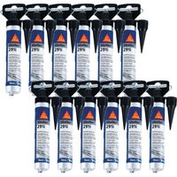 SIKA Sikaflex 291i - Schwarz - 12er Set - Mini Nachfüllpack 70ml