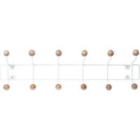 Present Time Saturnus XL attaccapanni bianco 53,5 cm