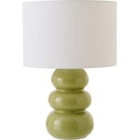 Lampe à Poser en Céramique "Victor" 48cm Vert