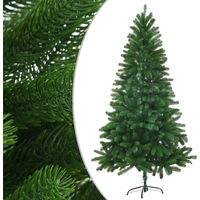 Sapin de Noël artificiel 150cm Aiguilles réalistes/Arbre de Noël pour Déco Vert -WYW11170
