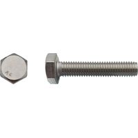 10 Vis Métaux Tête Hexagonale F/Total 22 x 100 mm - DIN 933 - Inox A4 - D-Work