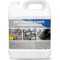 PLANTAWA Impermeabilizzante Trasparente Liquido 5L Invisibile, Nessuna Generazione di Film, Protezione Totale su Facciate, Cemento, Terrazze, Tetti Idrorepellente, Impermeabile