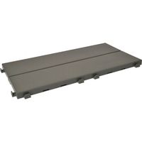 Piastrelle autobloccanti in Plastica con Finitura ad Effetto Legno 37,7 x 18,6 cm da Interno Esterno e Giardinoi PEZZI 8 Colore: 868883