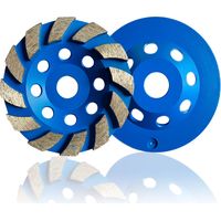 Disco Diamantato, Ultrixe, 125 x 20 mm Mola a Tazza Diamantata, Smerigliatrice a Tazza Diamantata Per Pietra, Gesso, Calcestruzzo, Mattoni, Muratura, Pietra Pomice