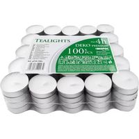 Candele/lumini 4h - set da 100 pezzi