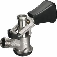 Tête de tirage Keg panier sortie latérale Thekenanstich 5/8" boisson 3/4" gaz robuste