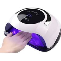 120W Lampe UV LED Séchoirs à Ongles,Lampe UV Ongles Gel, Lampes à Ongles Professionnel avec 4 Minuteries 10/30/60/99S, Grand