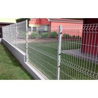 .Pannello Recinzione Modulare Cancellata Rete Metallica Elettrosaldata Bianca cm 200 x 102 h