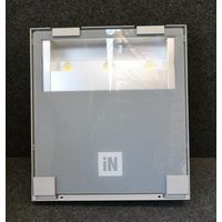 Projecteur exterieur LED 158W gris asymetrique 455x395x90mm 3000K 16069lm 230V non-dimmable mural IK07 IP66 GUELL Performance