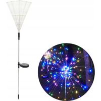 Lampe solaire de jardin Feux d'artifice colorés jusqu'à 200 LED FÊTE DE NOËL