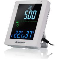 Luftqualitätsmonitor Bresser smile CO2 Alarm Feuchtigkeit