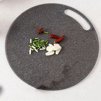 1 morceau de légumes planche à découper plateau rond cuisine Cutting pad Pizza Board planche à fromage ronde planche à découper ronde