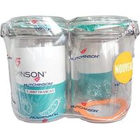 Hutchinson Botes de almacenamiento italianos transparentes 1,5 L