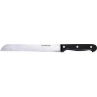 Nirosta Brotmesser 20,5 cm mit gezahntem Edelstahlblatt