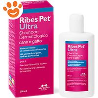 NBF Lanes Dog&Cat Ribes Pet Ultra Shampoo Dermatologico - Confezione 200 ml -