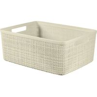 Panier Curver jute S ivoire 26,5x20x10,5