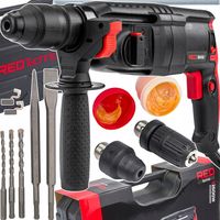 Taladro percutor, taladro percutor, taladro percutor SDS+ 2600W 4J, estuche.