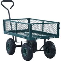 Carrello a Mano da Giardino Verde 250 kg vidaXL 633963