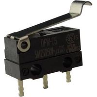 Zippy DFW-05S-B02P0E-Z Microrupteur DFW-05S-B02P0E-Z 250 V/AC 5 A 1 x On/(On) IP67 à rappel 1 pc(s)