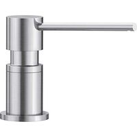 Blanco – Distributeur de savon inox 300ml – Fixation murale – Diamètre 45mm – Largeur 34mm – Hauteur 94mm – 525809