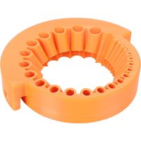 ABS-Bohrerschärfer, elektrisches Schleifzubehör, Winkelschleifer mit großem Schneidblatt für 2–13 mm Bohrer, 125 mm